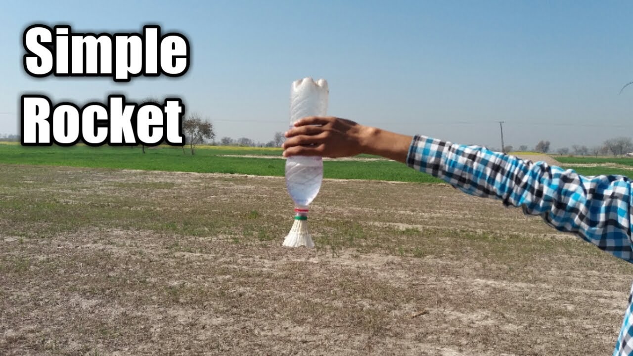 Simple Rocket ll BAKING soda + VINEGAR ll Amazing Science Experiment