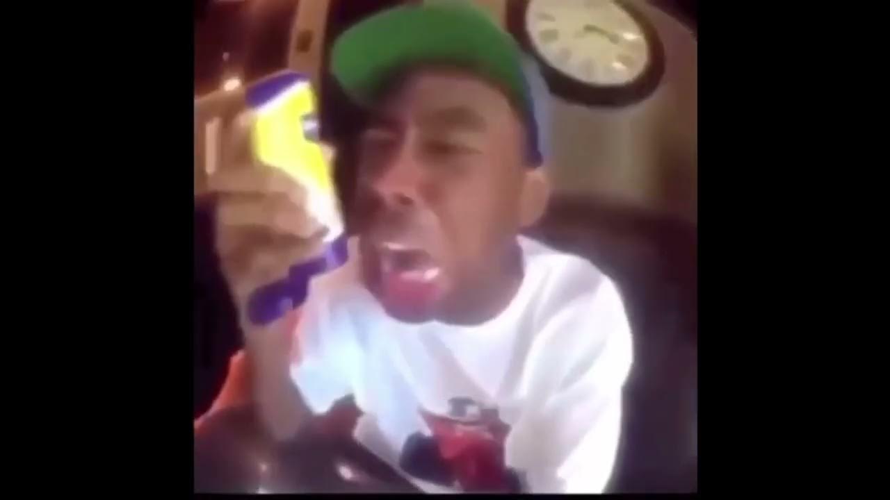 Tyler the creator crying and eating mayonnaise remastered audio - YouTube
