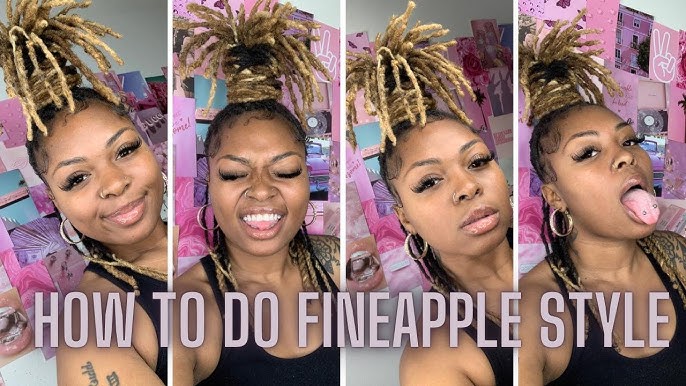 HOW TO: Pineapple/Fineapple Ponytail