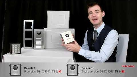 Hikvision New Arrivals on Video Intercom - Stainless Main Station Unboxing