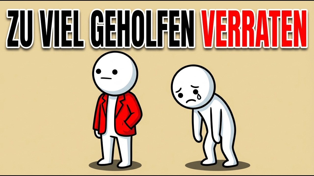 Warum die Menschen, denen Sie helfen, Sie IMMER verraten