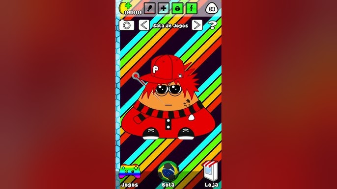 Super poção! Para melhorar em um estante! #Jogos #Pou