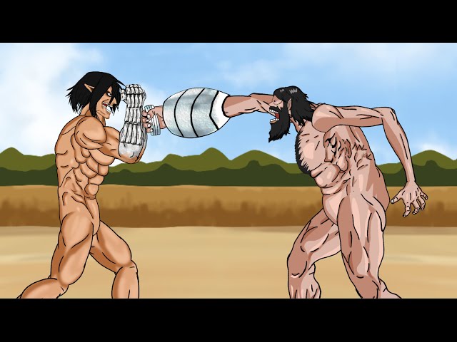 If Eren Yeager vs Grisha Yeager . Attack on Titan Animation. Drawing  Cartoon 2. 