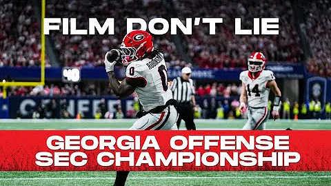 Film Don't Lie: How Georgia's offense kept control vs. Alabama