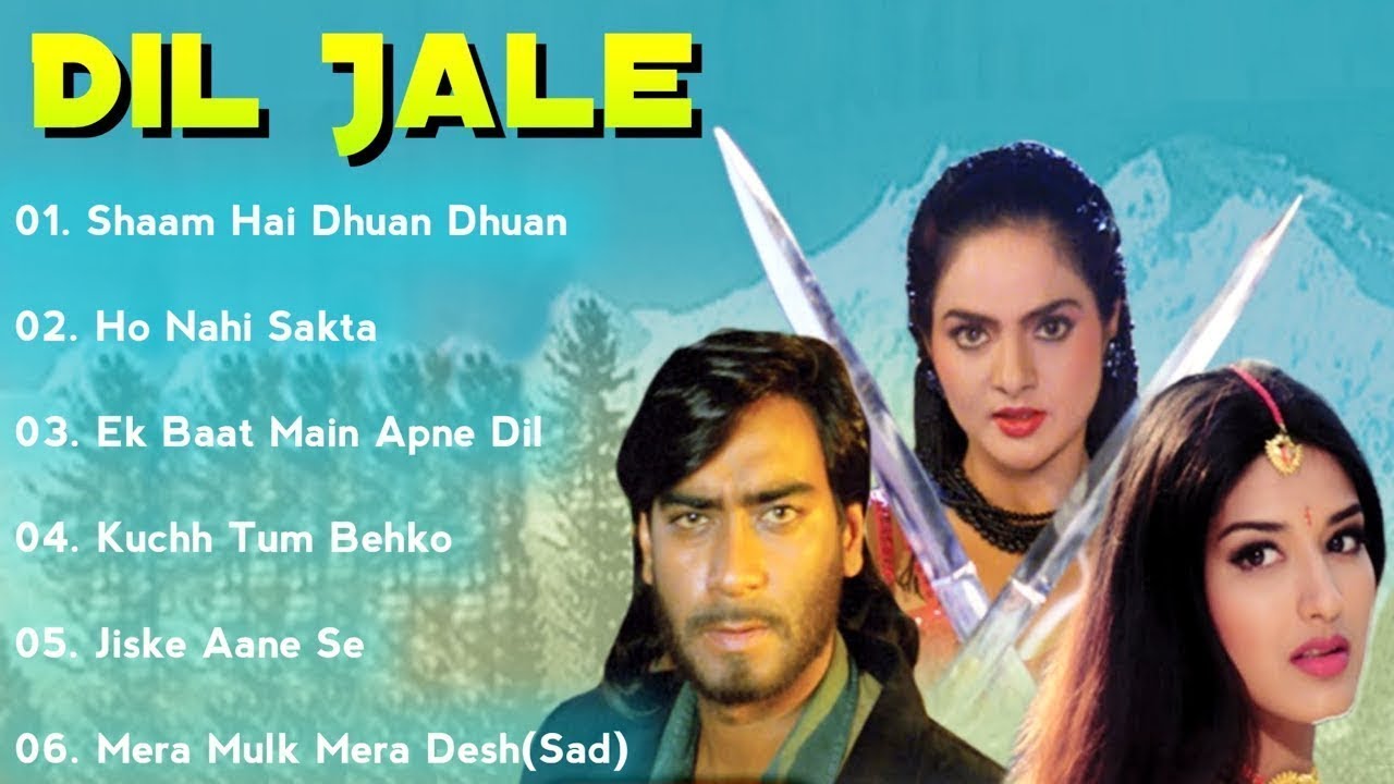 Dil Jale Movie All SongsAjay DevganSonali BendreMadhooMUSICAL WORLD