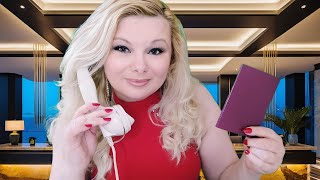 LUXURY HOTEL & SPA CHECK IN ASMR ROLEPLAY SOFT SPOKEN