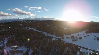 Flight with DJI Phantom 2 Vision Plus in Ridgway, CO