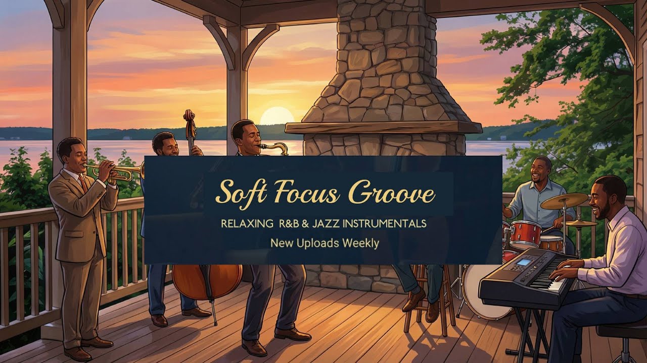 Soft Focus Groove - Smooth LoFi R&B Jazz for Long Study Hours