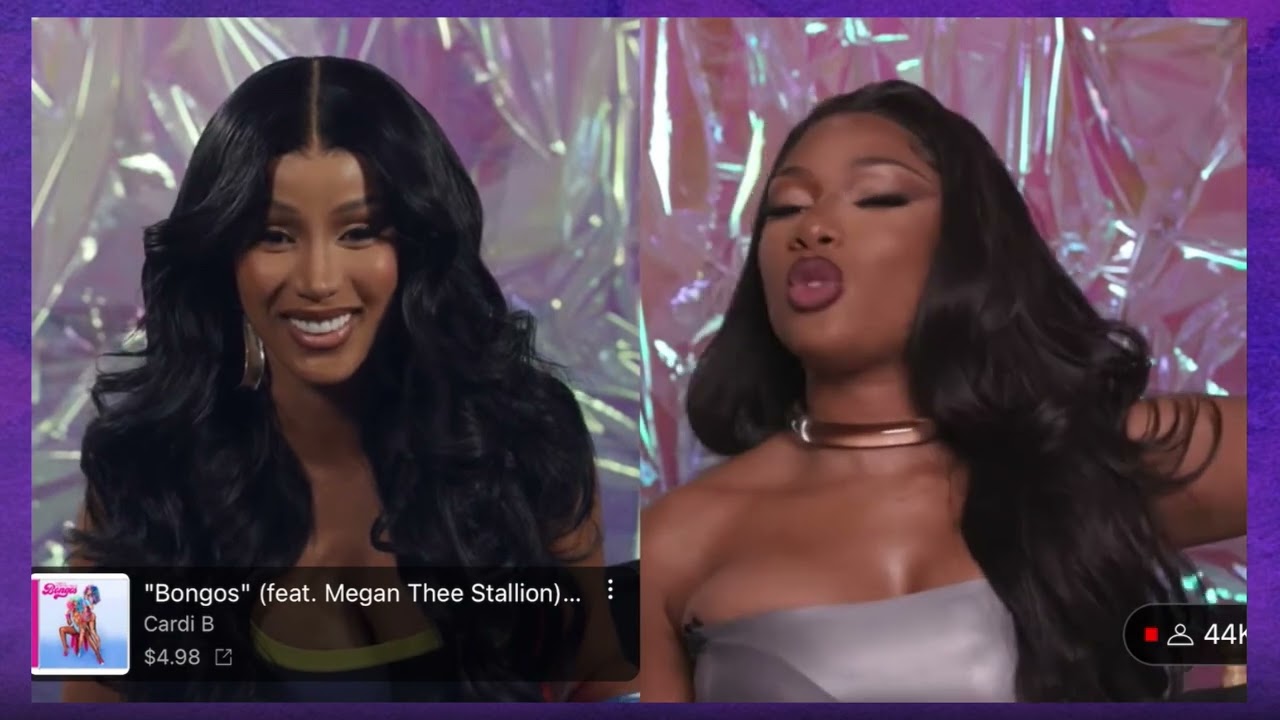CARDI B & MEGAN THEE STALLION FULL INSTAGRAM LIVE💕 promoting their new song 