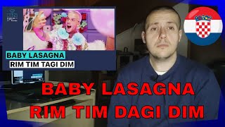 Baby Lasagna - Rim Tim Tagi Dim | Dora 2024 Croatia Eurovision reaction