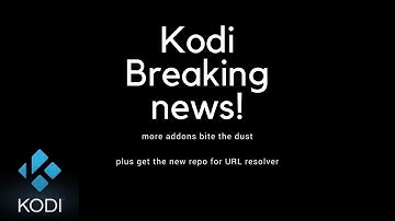 Important kodi news & URL resolver update