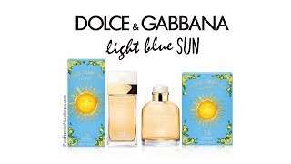 dolce gabbana light blue the sun