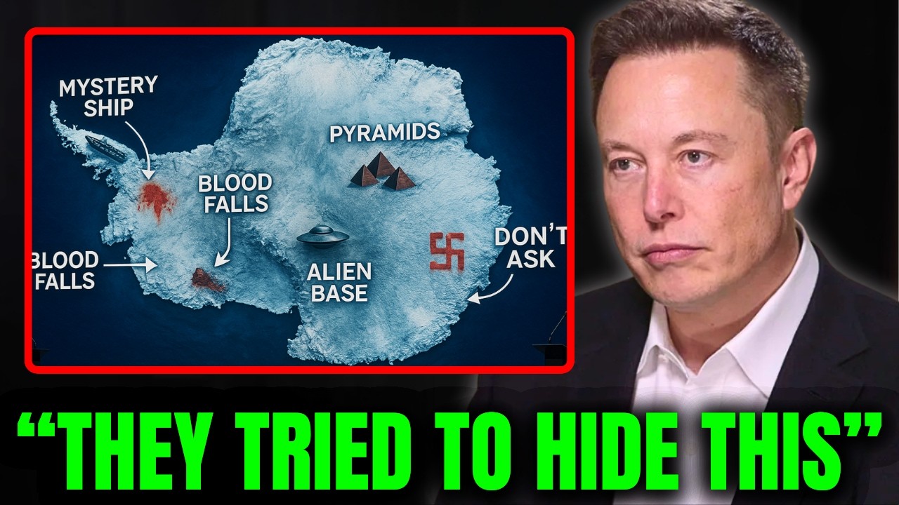 Илон Маск раскрыл секретную информацию об инопланетянах в Антарктиде.