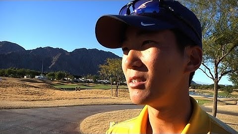 Michael Kim interview after Round 3 of Web.com Tour Q-School