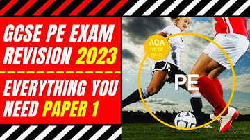 AQA GCSE PE: LAST MINUTE PAPER 1 EXAM REVISION 2023 | EVERYTHING YOU NEED TO KNOW IN 47 MINUTES