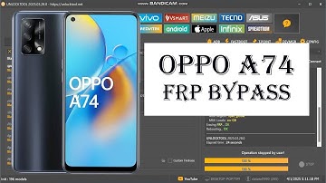 Oppo 74 CPH2219 Frp Bypass Unlock Tool