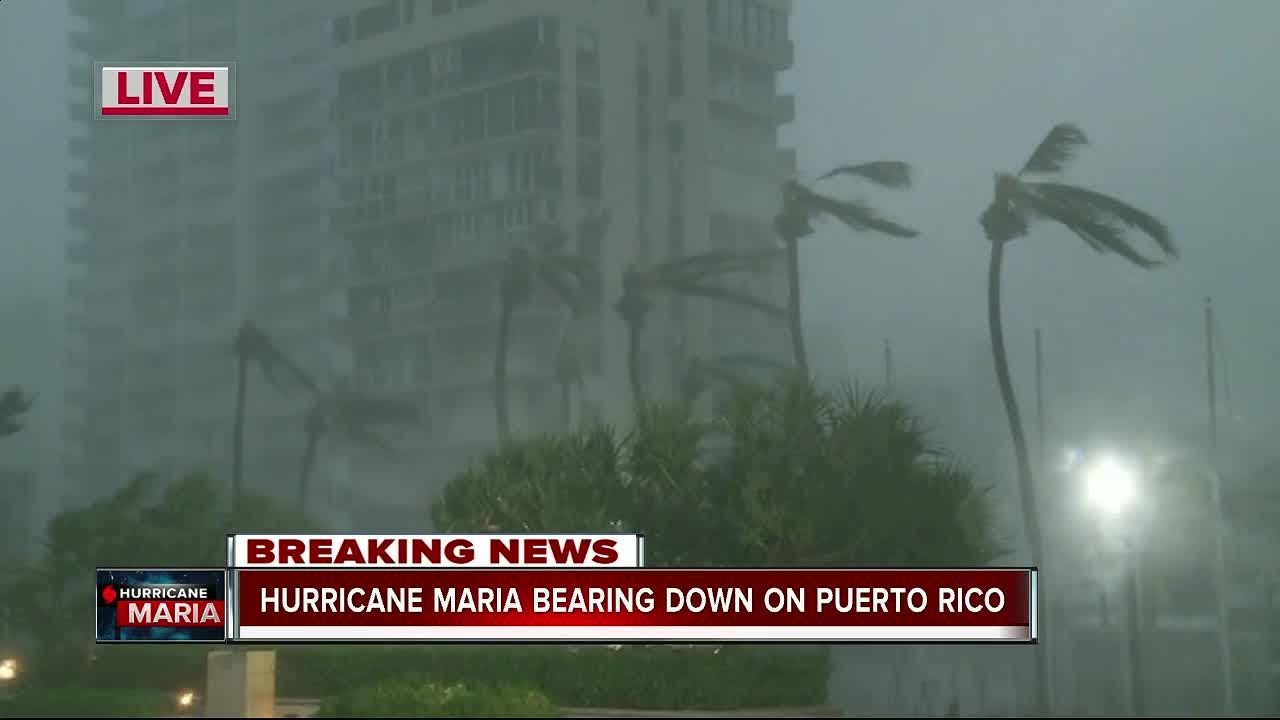 'Extremely dangerous' Hurricane Maria makes landfall in Puerto Rico as Category 4 storm