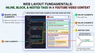Inline, Block, &amp; Nested Tags In web browser 