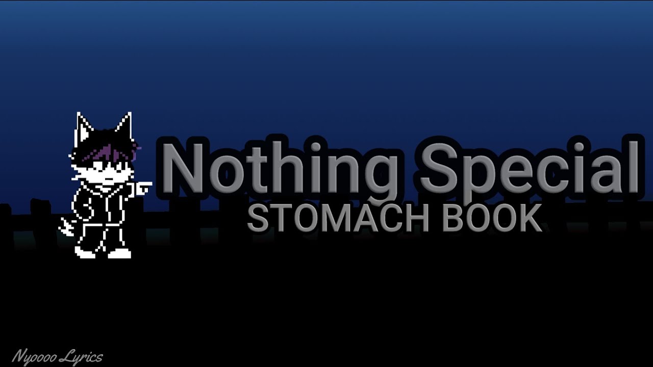 Stomach Book - Nothing Special - Lyrics