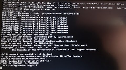 How to Fix Stuck at PCI Configuration Begin while installing Mac OS X | Hackintosh
