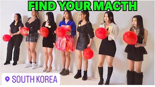 Find Your Match 7 Girls & 7 Guys | Korea Edition!