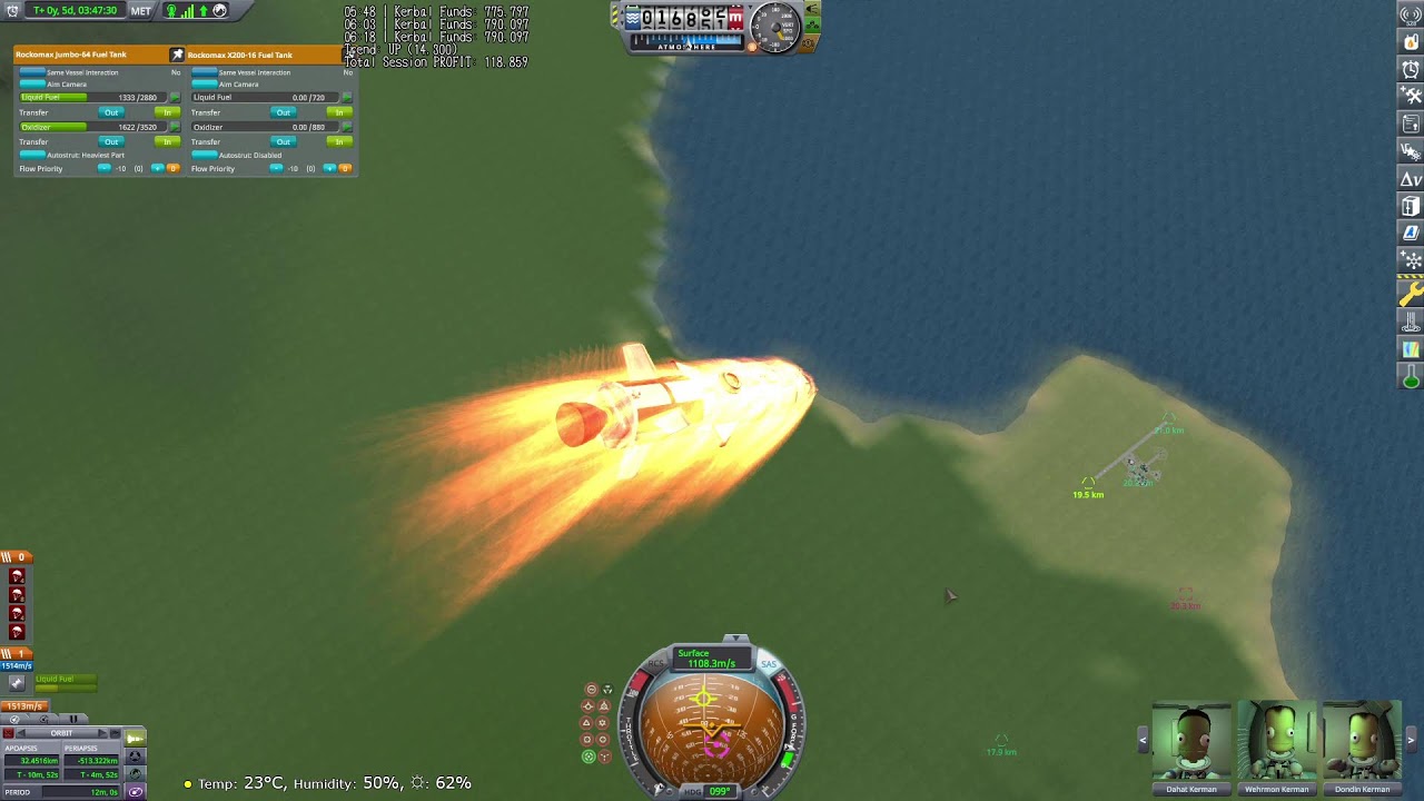 Kerbal Space Adventures.