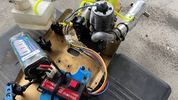 Traxxas 2.5 nitro EZ Start test