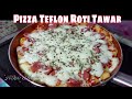 RESEP PIZZA TEFLON ROTI TAWAR ALA ANAK KOS | Resep Ekonomis Pizza Roti Tawar