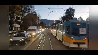 A Fascinating Journey Through Sofia On Tram Route 11 Exploring The Citys Magic At Dusk