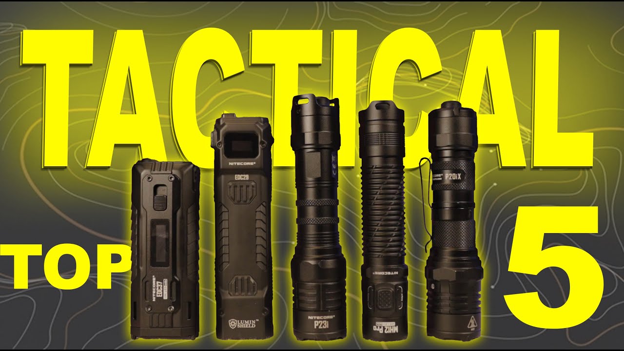 Пять лучших тактических фонарей Nitecore 2025 года — какой из них взять с собой?
