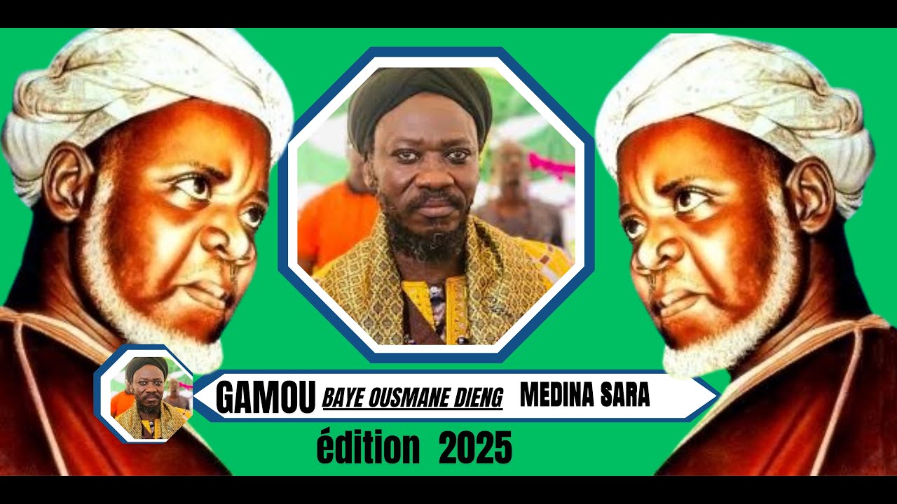 🔴GAMOU Baye Ousmane Dieng MEDINA SARA édition 2025