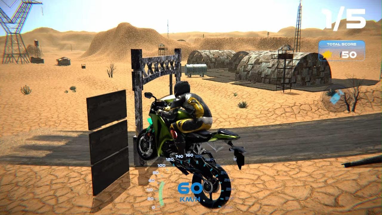Cyber Racing Simulators Moto Racer 2044 - Cyber Racing Simulator devil's bridge - YouTube
