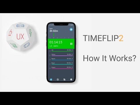 See how TIMEFLIP2 time and task tracker works