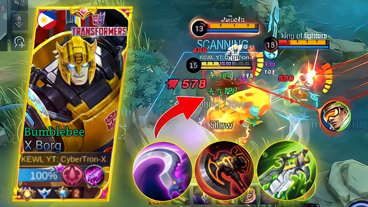 X.BORG GOD MODE IN THIS BUILD!! | X.BORG BEST BUILD AND EMBLEM 2022 - MLBB