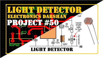 PCB Layout Of LIGHT DETECTOR PROJECT #50