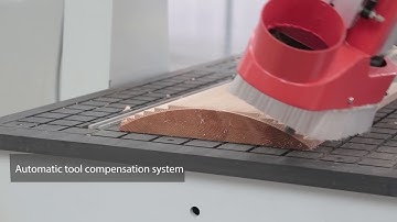 4 axis wood cnc router KH4A to engrave and cut curved surfaces,China Quick-Fulltek CNC Machinery,ATC