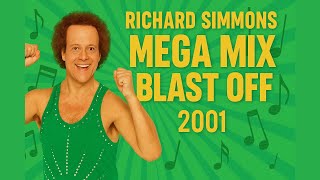 Richard Simmons Mega Mix Blast-Off | 40min | 2001 | VHS RIP