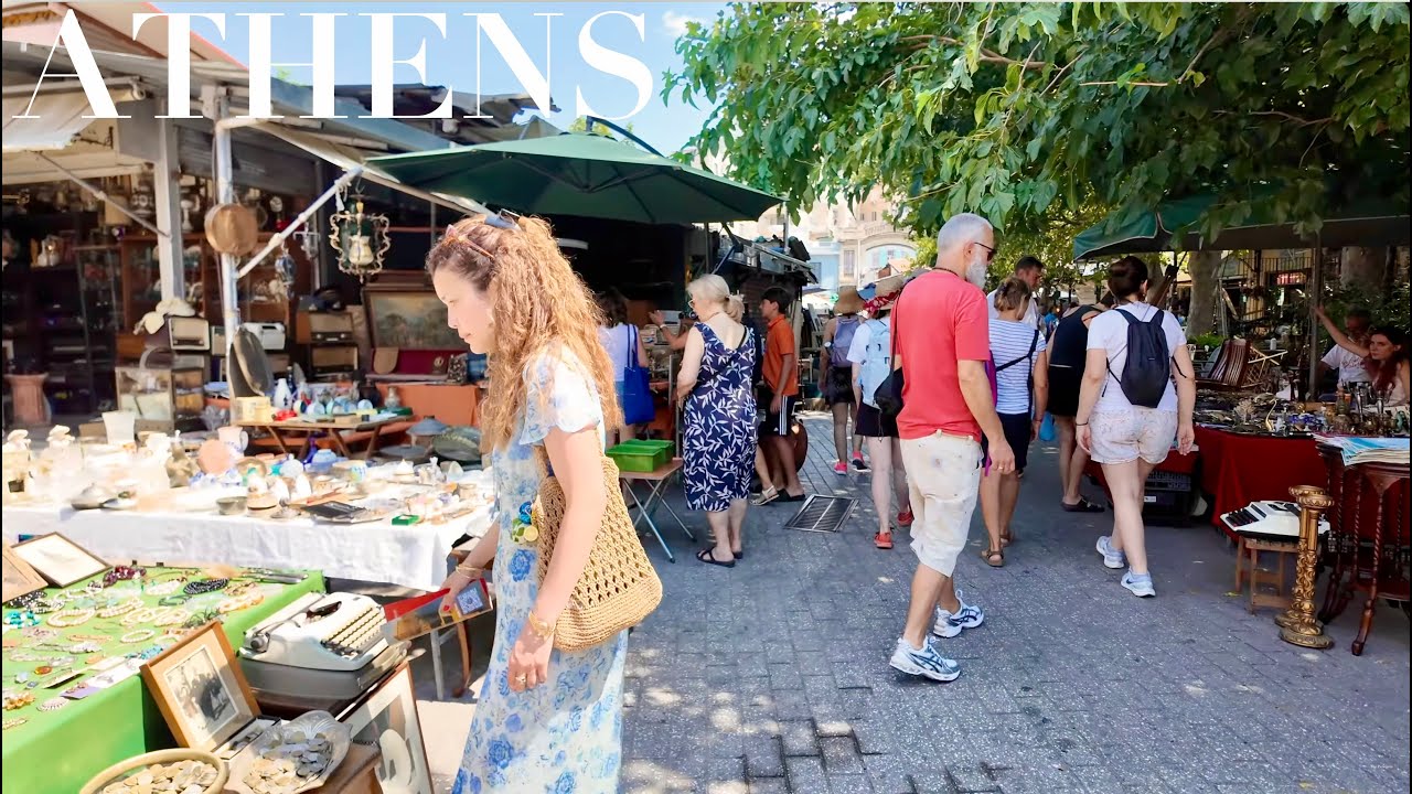 Athens, Greece: A Sunday Stroll Through Monastiraki Flea Market Athens, Greece: A Sunday Stroll Through Monastiraki Flea Market