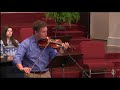 Here I Am, Lord performed by Curtis Malcom, Violin; Mark Green, Piano