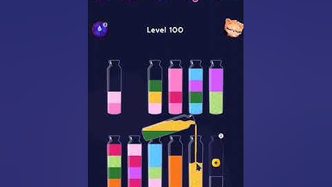 Get Color  -  Water Sort Puzzle level 100 | Mobile Games