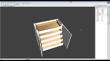 Drawers behind Doors in PolyBoard