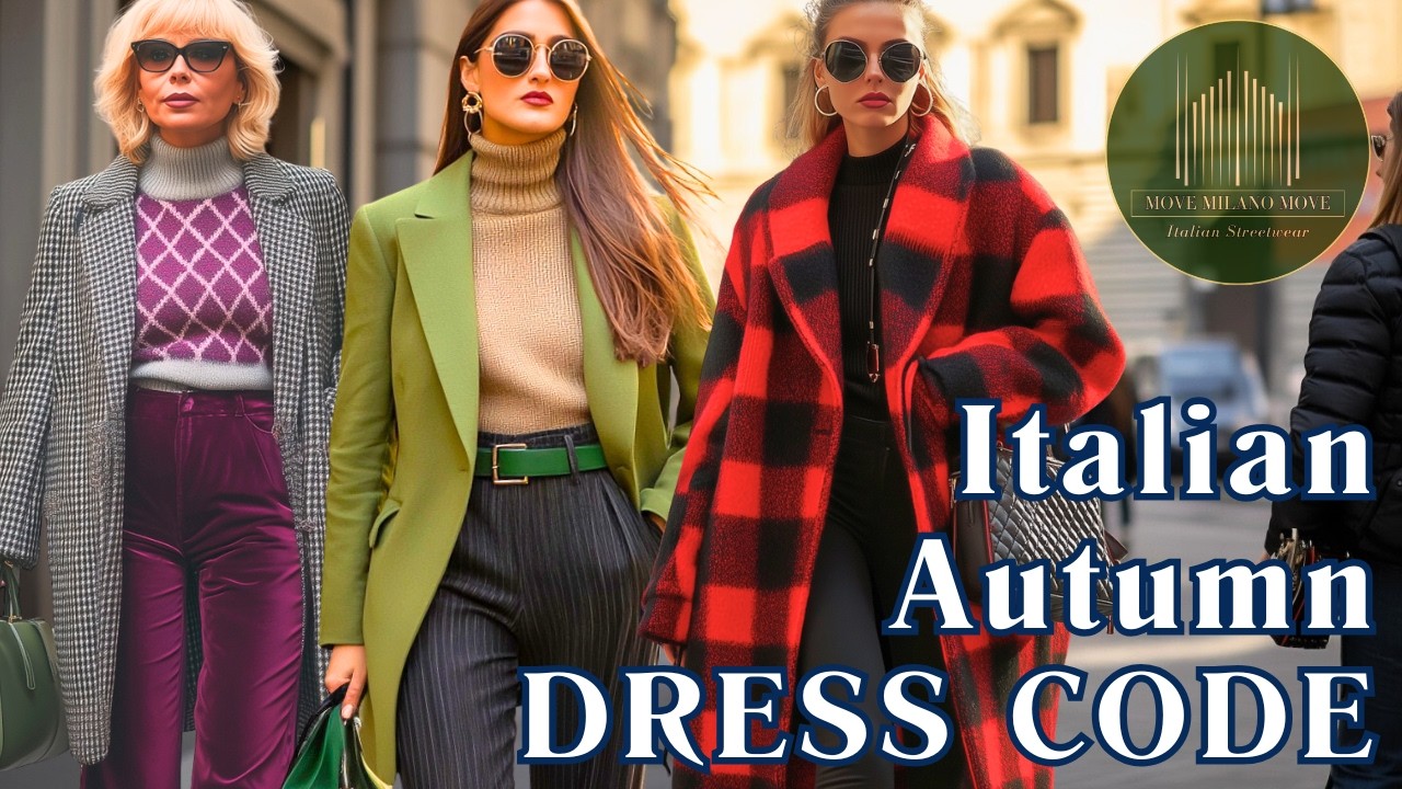 💎 November Milan fashion Trends 🇮🇹: Italian Fall Street Style - YouTube
