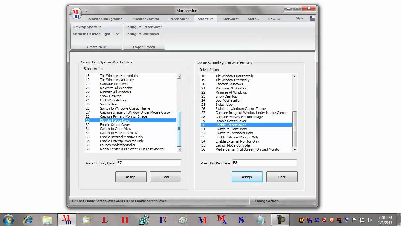 Disable ScreenSaver or Enable ScreenSaver Easily YouTube