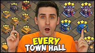 Can I WIN SOLO Using a DIFFERENT Attack for EVERY Town Hall in Clash of Clans?!?