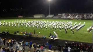 Wooster High School Marching Band Lion Sleeps Tonight 9-14-12