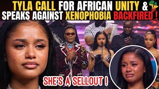 BACKFIRED‼️😩 TYLA CALLS FOR AFRICAN UNITY & SPEAKS AGAINST XENOPHOBIA🇿🇦BACKFIRED