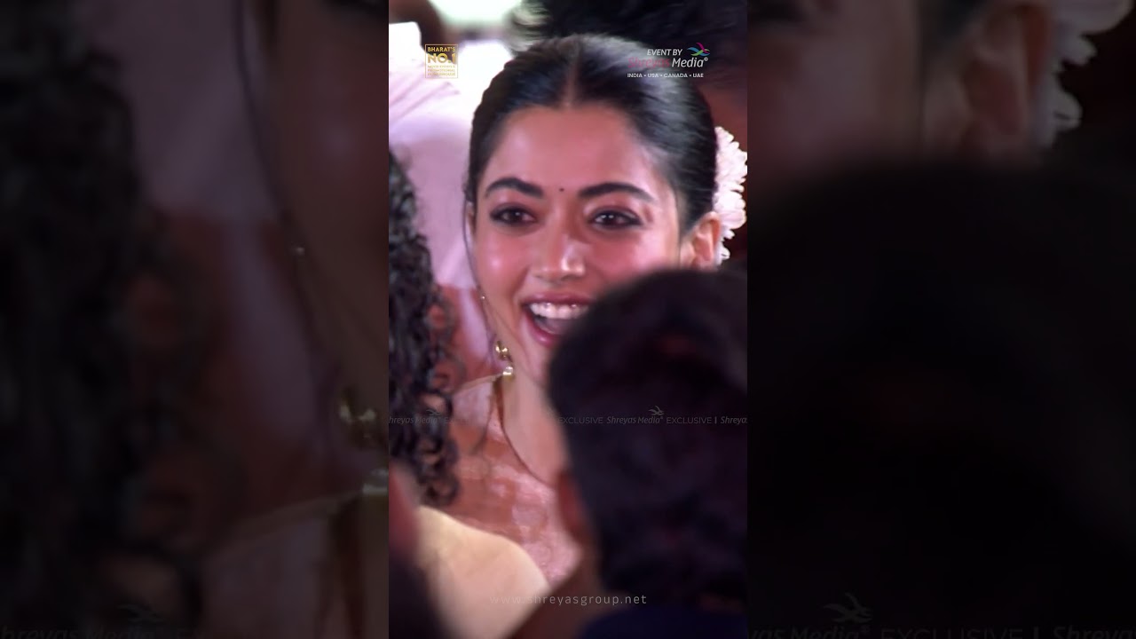 National Crush Rashmika Mandanna Entry at Kuberaa Audio Launch Event | Nagarjuna, Dhanush