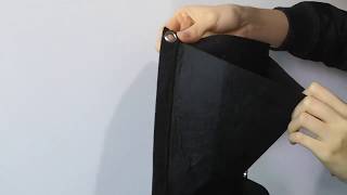 Swift Non-Woven Wall Hanging Vertical Pockets By Landway.PK