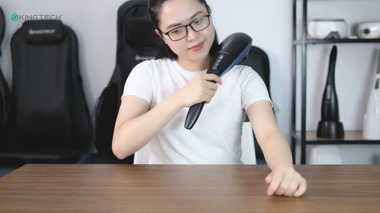 Tận hưởng sự thoải mái với máy massage cầm tay dụng pin