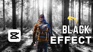 Black Effect Video Editing Using Capcut Tutorial